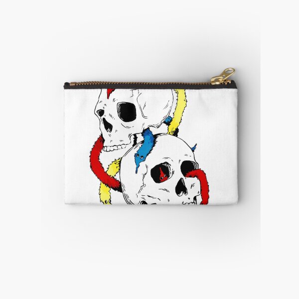 Item preview, Skulls with Fuzzy Worms on a String  designed and sold by Katie Lutterschmidt.