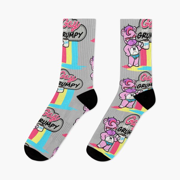 Item preview, gay and grumpy designed and sold by beefcakeboss.