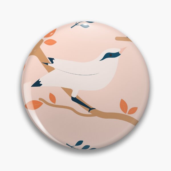 Item preview, Tropical Pattern with White Bali Myna designed and sold by reksitawardani.