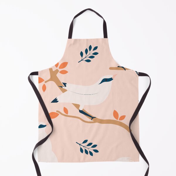 Item preview, Tropical Pattern with White Bali Myna designed and sold by reksitawardani.