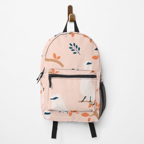 Item preview, Tropical Pattern with White Bali Myna designed and sold by reksitawardani.