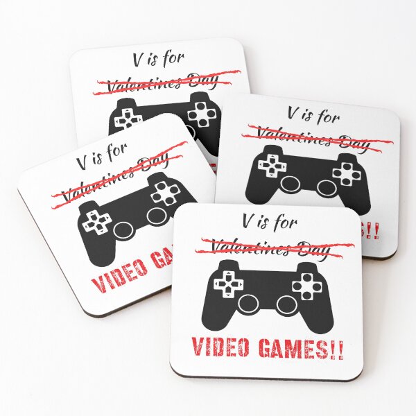 Item preview, V is for Video Games designed and sold by UncleStuScience.