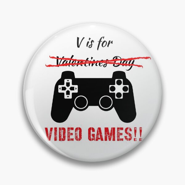 Item preview, V is for Video Games designed and sold by UncleStuScience.