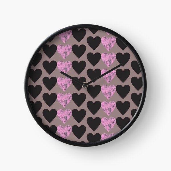 Item preview, Just Black and Pink Marble Hearts designed and sold by KDStout.