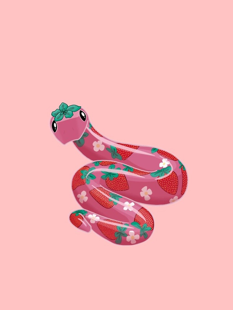 Thumbnail 4 of 4, iPhone Case, Strawberry Nope Rope designed and sold by NeonTesla.