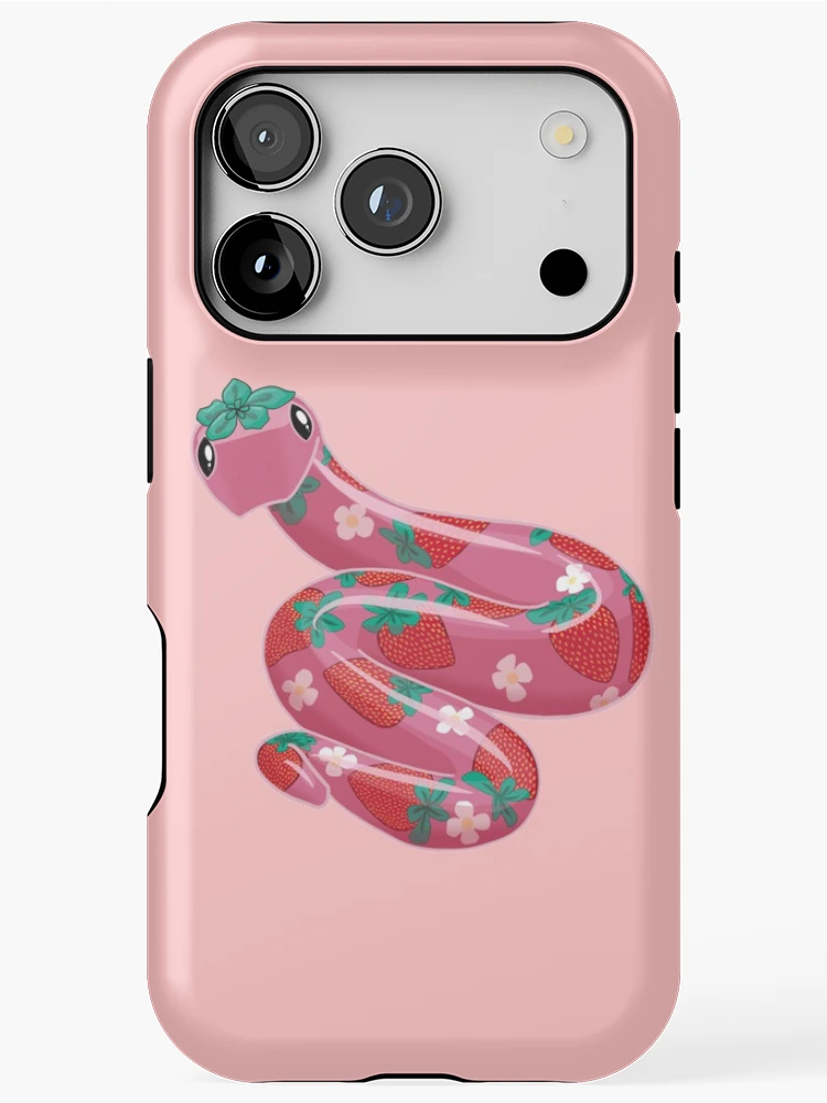 Thumbnail 1 of 4, iPhone Case, Strawberry Nope Rope designed and sold by NeonTesla.