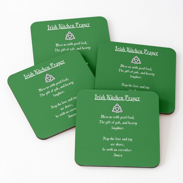 Item preview, Irish Kitchen Prayer designed and sold by NerdGrrl.