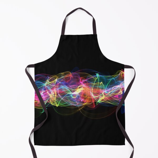 Item preview, unusual abstract colorful magic waves designed and sold by Orderposter.