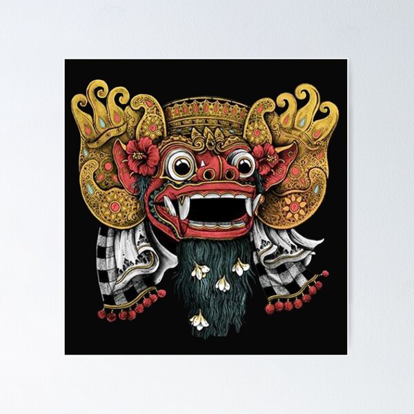 Item preview, indonesian culture, barong bali indonesian designed and sold by Apvector Studio.