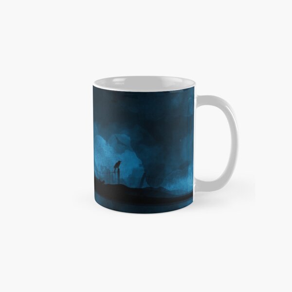 "Haunted" - Blue Classic Mug
