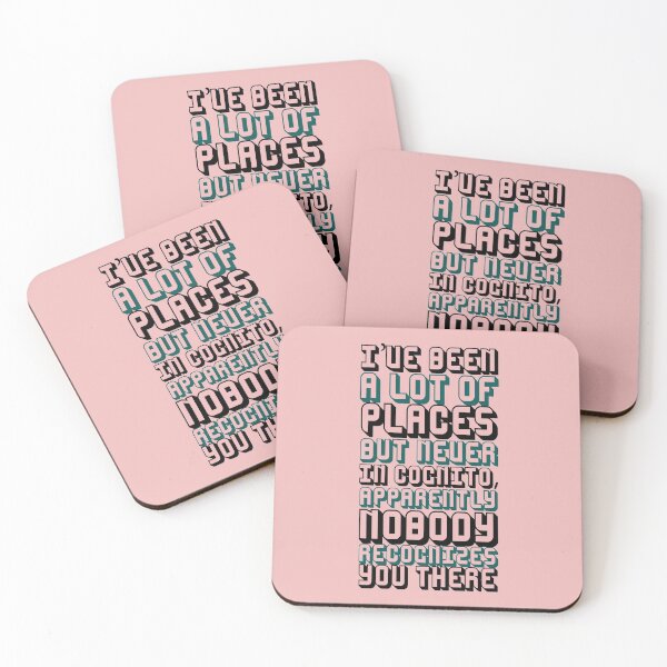 Item preview, I've been a lot of places but never in cognito, apparently nobody recognizes you there designed and sold by Sticker Up.