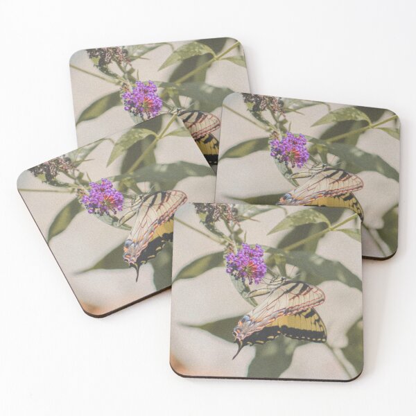 Item preview, Yellow Swallowtail Butterfly Retro Photo designed and sold by graemariedesign.