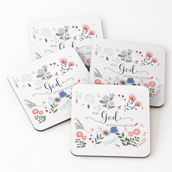 Item preview, With God all things are possible designed and sold by della95.