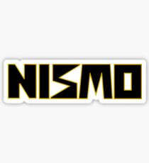 Classic Gold and Black NISMO Logo Sticker