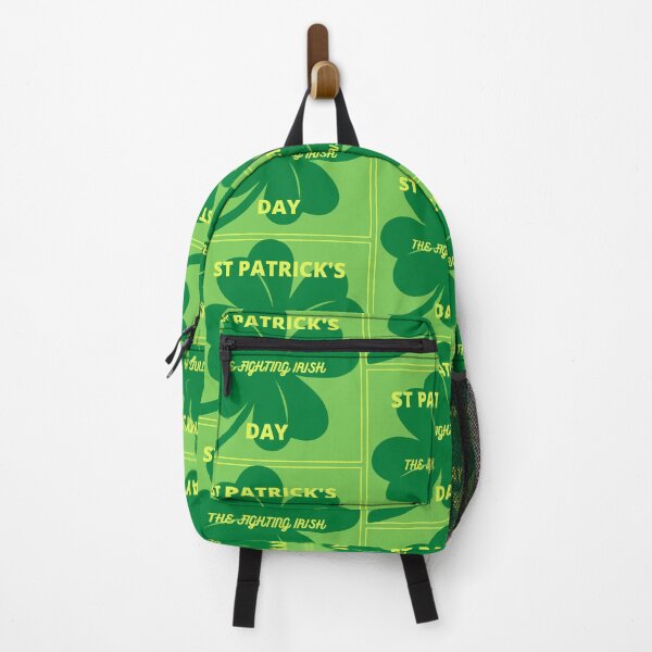 Item preview, The Fighting Irish St Patrick's Day Green Clover Design designed and sold by TheHappyK.