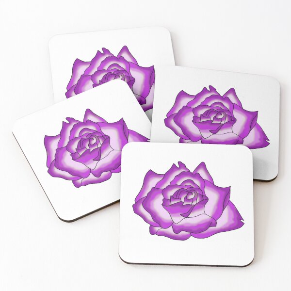 Item preview, Purple Marbled Digital Rose designed and sold by Marinas-arts.