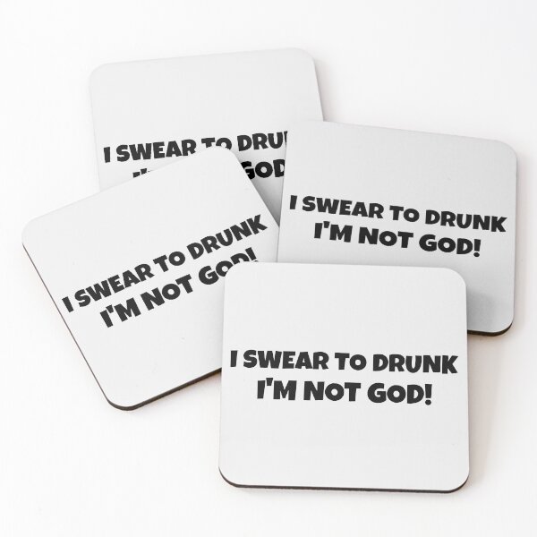 Item preview, I Swear To Drunk Im Not God designed and sold by Wachi-A.