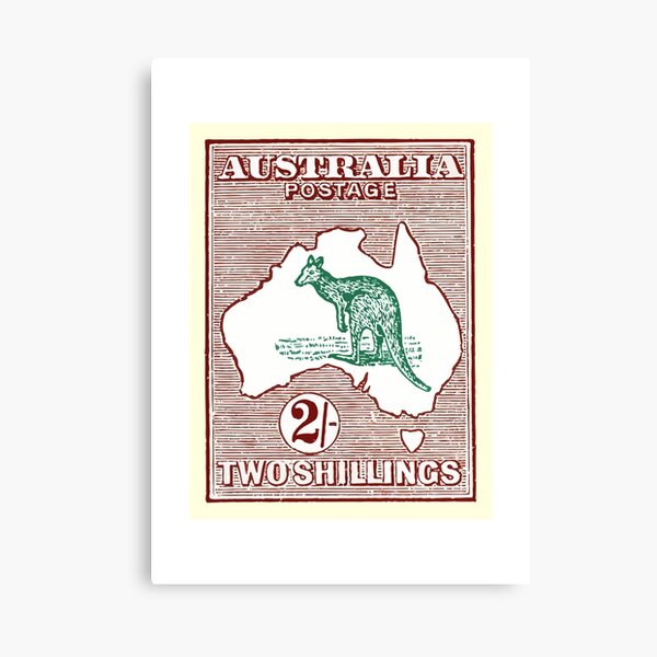 Item preview, 1915 AUSTRALIA Kangaroo Postage Stamp designed and sold by retrographics.