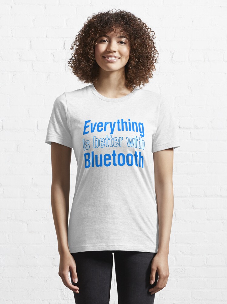 Thumbnail 6 von 7, Essential T-Shirt, Bluetooth designt und verkauft von dynamitfrosch.