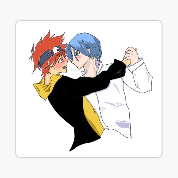 Reki and Langa Sticker