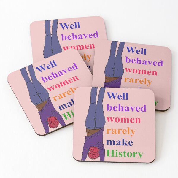 Item preview, Well behaved women rarely make history (2) designed and sold by lclkrist.