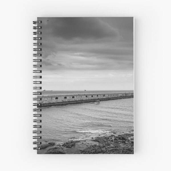 Aperçu de l'œuvre La jetée de Tynemouth et le phare de la batterie espagnole créée et vendue par DestinationUK.