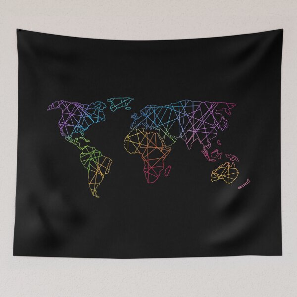 Item preview, Rainbow Road Map designed and sold by Elle  Hazlett.
