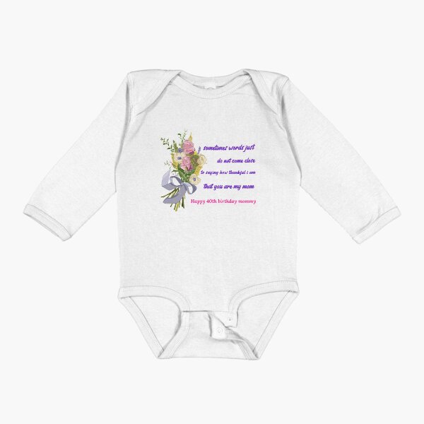 Item preview, 40th, forty, happy birthday to you, unique birthday wishes, mom, mum, mommy, mother, her, super mom designed and sold by helkav.