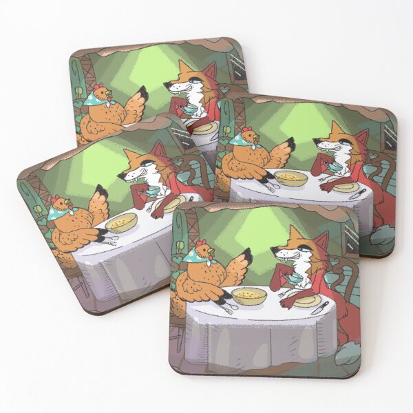 Item preview, The Hen in the Fox Den designed and sold by Alex J McKay.
