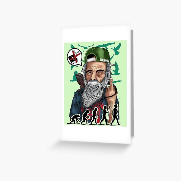 Item preview, Charles Darwin cooles Darwin Urban Style Fun Design designed and sold by V A R G A S S T Y L E.