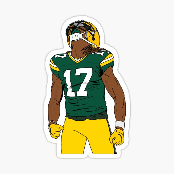 Davante Adams Raiders Sticker for Sale by ryanclark12