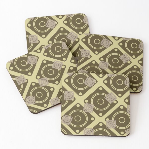 Item preview, ABSTRACT PATTERN - GREEN SHADE designed and sold by Stylishboutique.