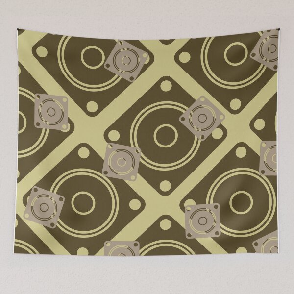 Item preview, ABSTRACT PATTERN - GREEN SHADE designed and sold by Stylishboutique.