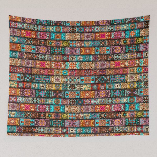Item preview, Retro Yoga Meditation Decoration designed and sold by weewhirlwind.