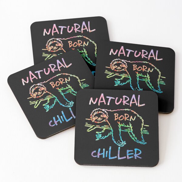 Item preview, Funny Natural Born Chiller Colorful designed and sold by askarne.