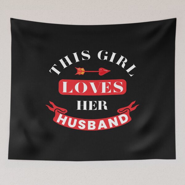 Item preview, THIS GIRL LOVES HER HUSBAND WOMEN T-SHIRT designed and sold by bigerdan.