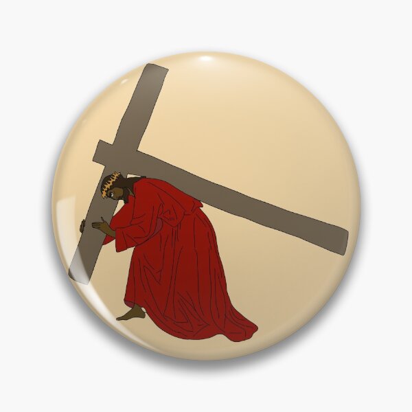 Item preview, Jesus is Made to Bare His Cross - Station II designed and sold by robynfroese.