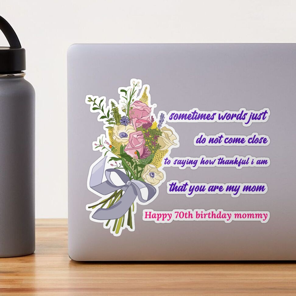 70th Birthday YouAreBeautifulBox. 70th Birthday Gift. Mom Birthday