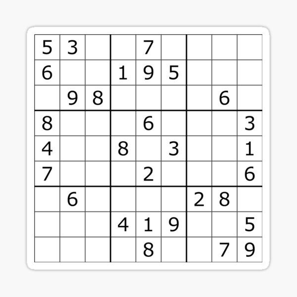 Item preview, Sodoku Grid designed and sold by sillyaprons.