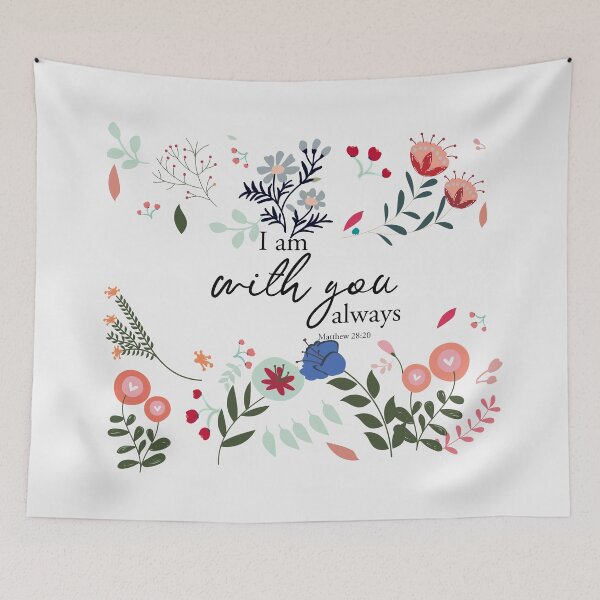Item preview, I am with you always designed and sold by della95.