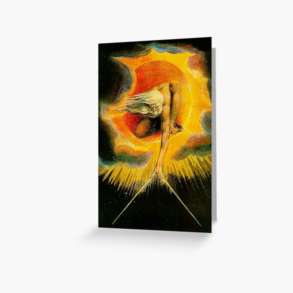 Item preview, The Ancient of Days by William Blake designed and sold by IndieArtDream.
