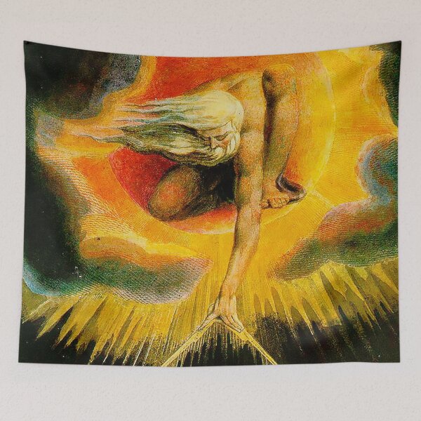Item preview, The Ancient of Days by William Blake designed and sold by IndieArtDream.