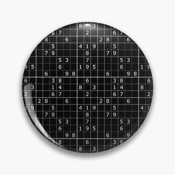 Item preview, Sodoku Grid 2 designed and sold by sillyaprons.