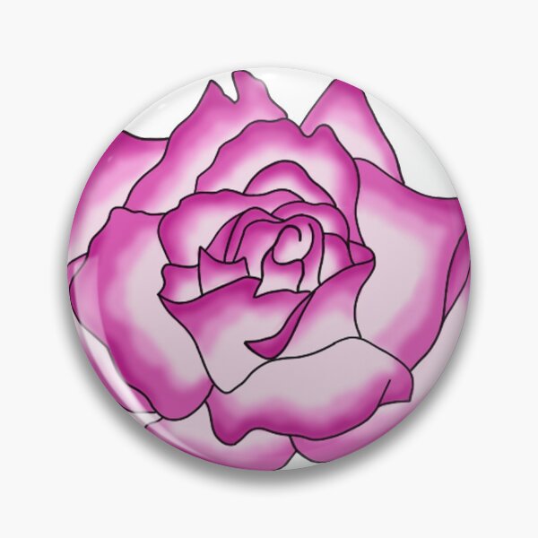 Artikelvorschau, Rosa digitale Rose entworfen und verkauft von Marinas-arts.