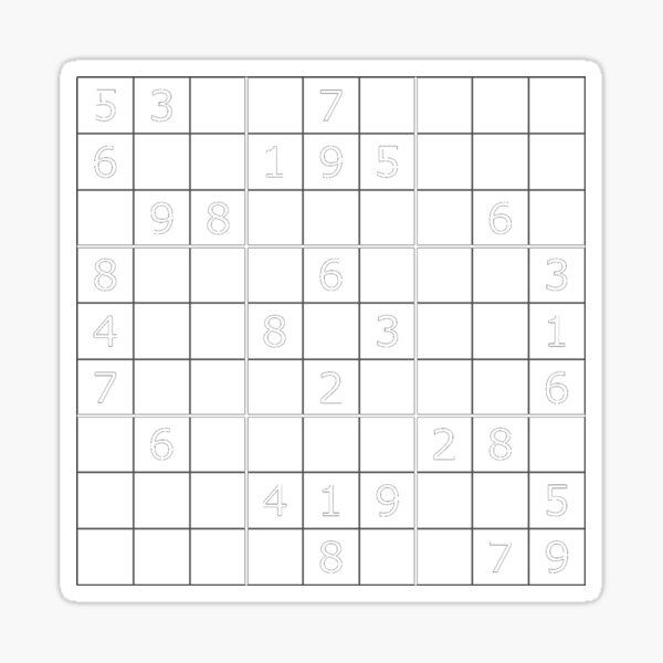 Item preview, Sodoku Grid 2 designed and sold by sillyaprons.