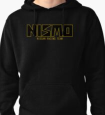 Classic Gold and Black NISMO Nissan Racing Team Logo Pullover Hoodie