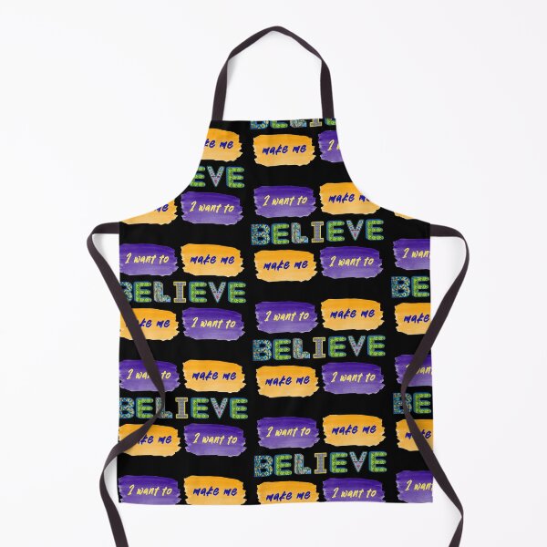Item preview, I Want To Believe Make Me Believe designed and sold by artfulnotebook.
