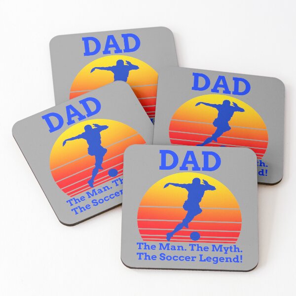 Item preview, DAD: The Man. The Myth. The Soccer Legend! - Gifts For Dad designed and sold by alancrapopod.