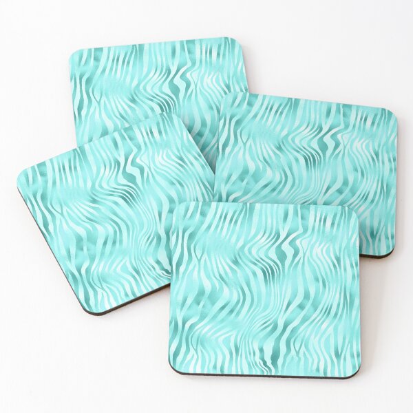 Item preview, Teal Turquoise Animal Print designed and sold by WOW TeesAndThings.