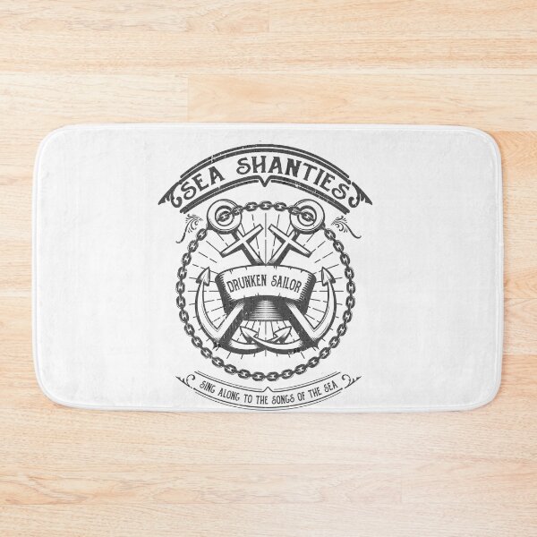 Item preview, Sea Shanties Drunken Sailor Anchor Ocean designed and sold by funnytshirtemp.